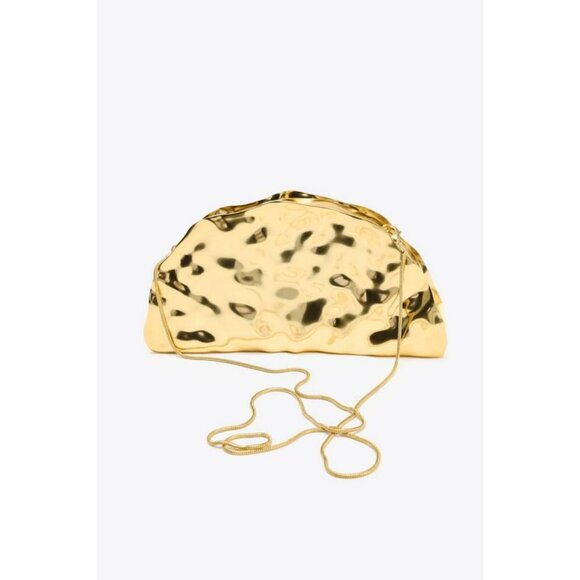 ZARA METALLIC RIGID MINAUDIÈRE - Picture 1 of 6